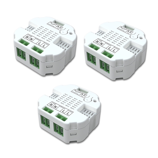 Picture of Pack 3 Dimmer Micromodule with energy metering G2