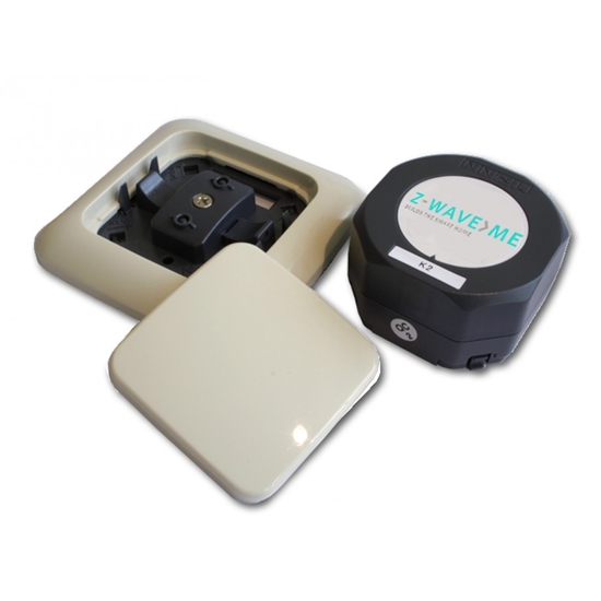 Picture of Switch Insert Set Busch-Jaeger DURO 2000 (2-Wire) in Creme White