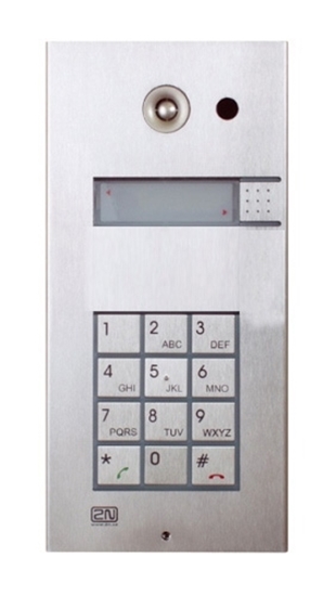 Picture of Audio intercom with 1 key and numeric pad