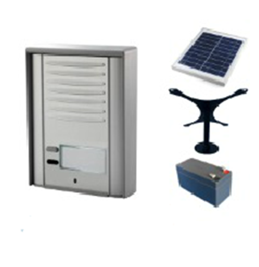 Picture of Solar Kit with 1 Button GSM Audio Door Phone