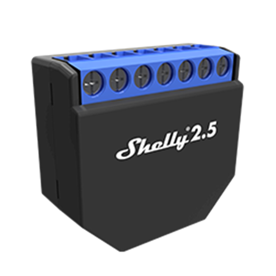 Picture of Shelly 2.5 - Actuador WiFi de dos canales e Persianas