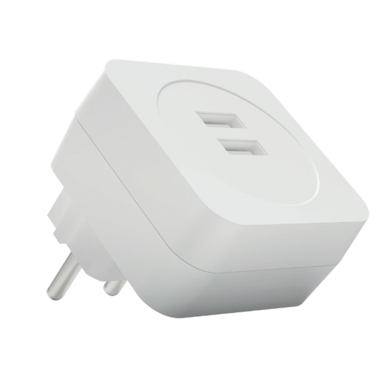 Picture of HEATIT Z-REPEATER -range extender. Dual USB 2A