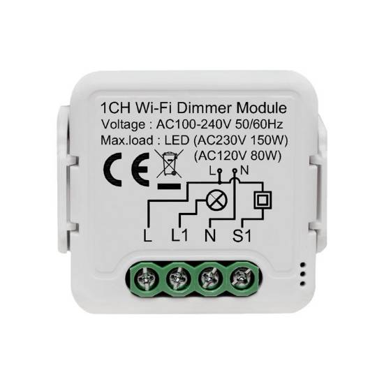 NPLLDIM01 Wi-Fi 1-channel Smart dimmer