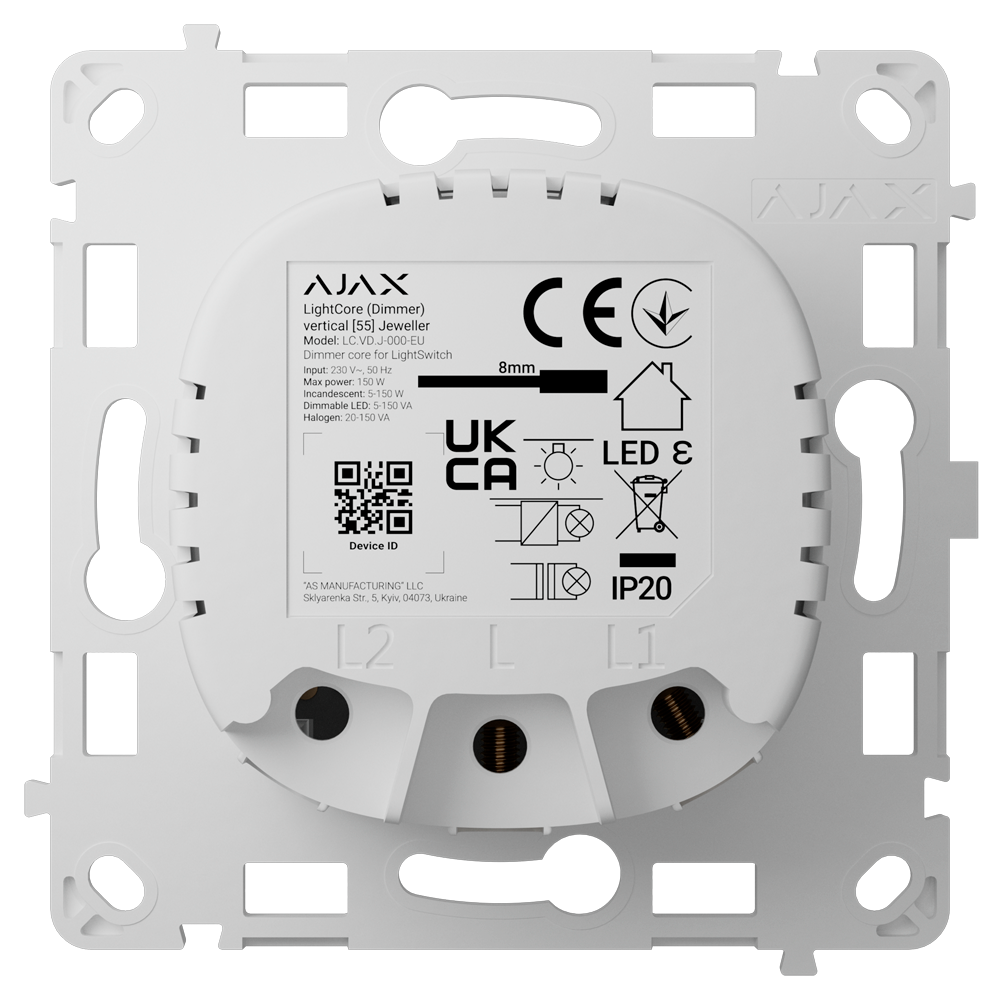 euroX10. Ajax LightCore Smart Dimmer Relay