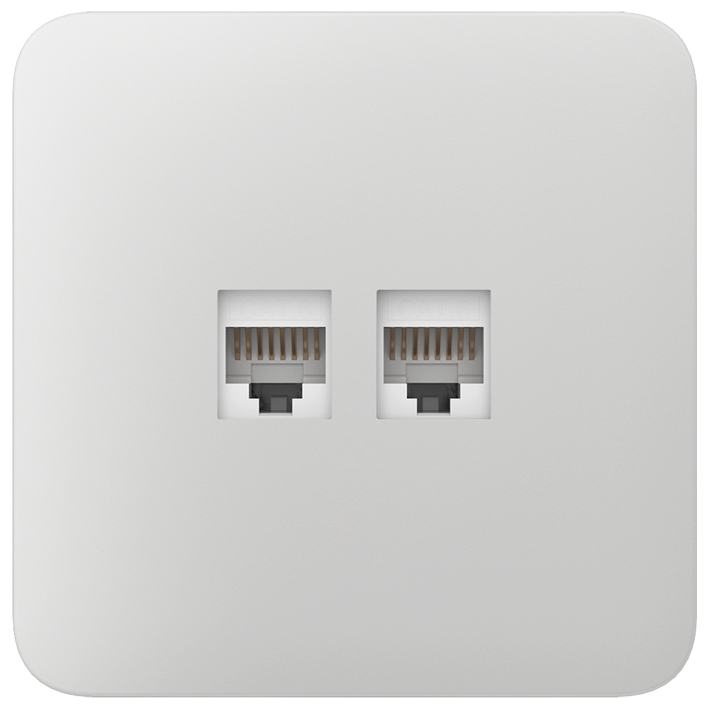 euroX10. Ajax SoloCover for LAN Socket (Ethernet)